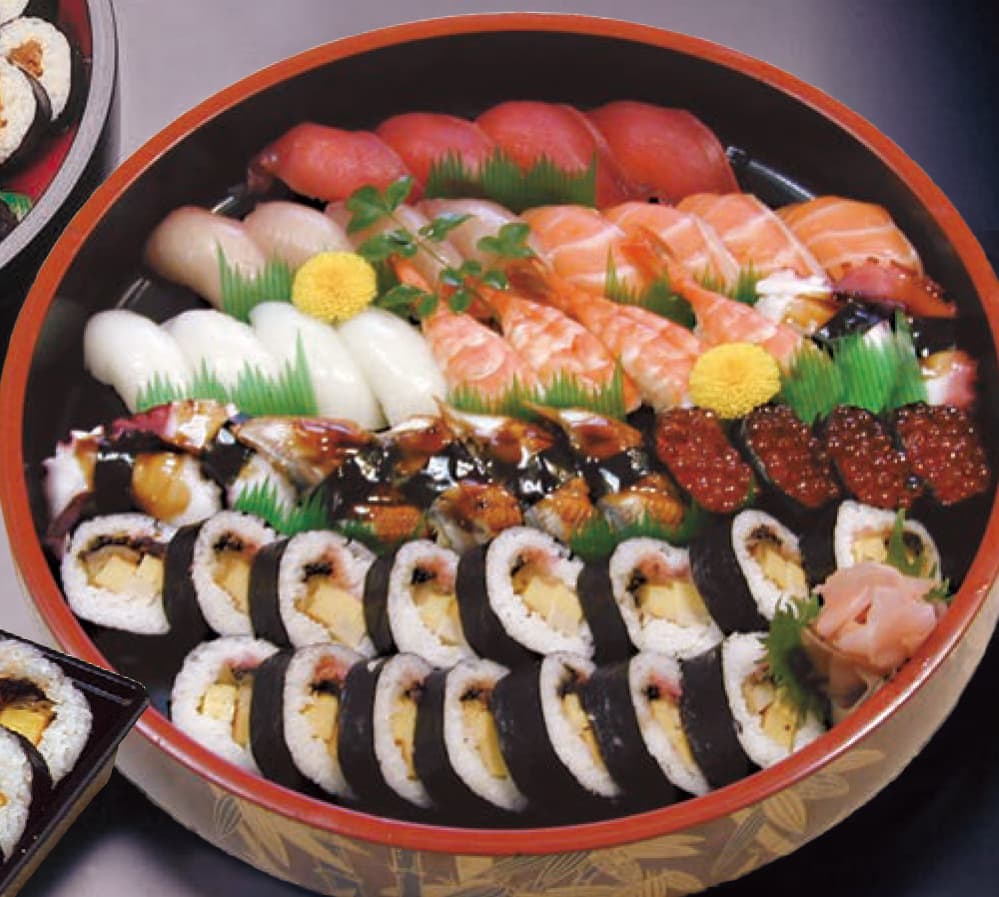 桶盛にぎり盛り合わせ